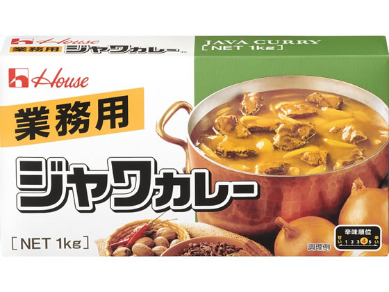 ハウス食品 業務用 ジャワカレー 1KG カレールゥ 料理の素 調味料 油 食品