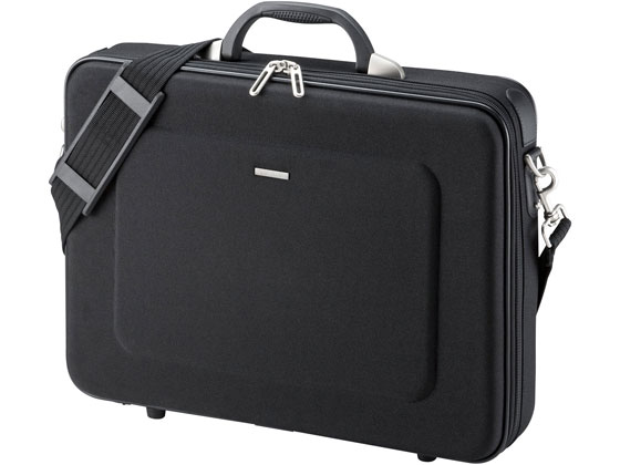 Mobile PC - 【お取り寄せ】サンワサプライ セミハードPCケース 15.6インチワイド・ブラック BAG-EVA6BKN PCバッグ キャリングバッグ PC パソコン 家電