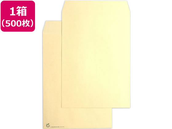 イムラ封筒 角2 間伐材マーク入り封筒 500枚 K2S-KB8 A4封筒 テープ無し 郵便番号枠なし 角2 A4判用 角タイプ封筒 ノート