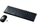 【お取り寄せ】サンワサプライ マウス付きワイヤレスキーボード ブラック SKB-WL34SETBK キーボード テンキー PC周辺機器(2)