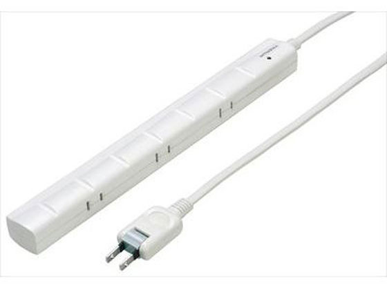 【お取り寄せ】ヤザワ 3P対応スリムタップ マグネット 7個口 2m Y02YJKP702WH コード付き電源タップ3ピン 電源タップ OAタップ 配線パーツ 家電