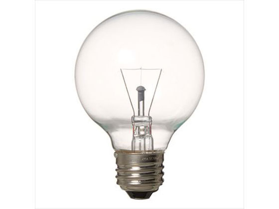 【お取り寄せ】ヤザワ ボール電球 60W形 クリア 長寿命 幅70mm 60W形 白熱電球 ランプ