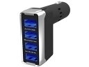 【お取り寄せ】カシムラ リバーシブルUSB 4ポート DC-9.6A DC023 カーアクセサリー カー