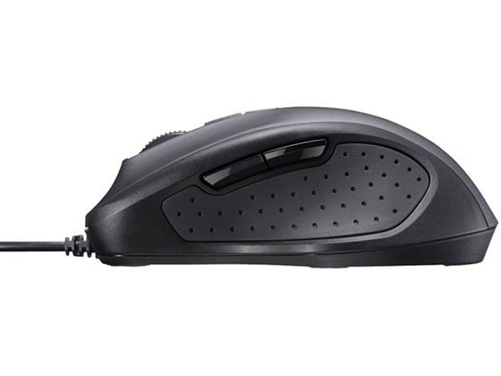 【お取り寄せ】バッファロー 有線BlueLEDマウス 静音5ボタン ブラック BSMBU300BK 有線 LED マウス PC周辺機器