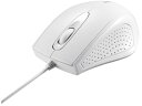 【お取り寄せ】バッファロー 有線 3ボタン IRLED光学式マウス ホワイト BSMRU050WH 有線 LED マウス PC周辺機器