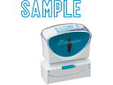 【お取り寄せ】シヤチハタ Xスタンパービジネス キャップレスB型 藍 SAMPLE 事務用語 ビジネス印 ネーム印