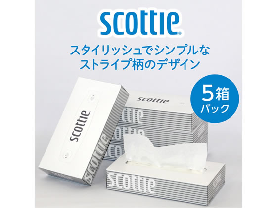 クレシア スコッティ ティシュー 200組 5箱×12パック 60箱 1ケース スコッティティ...