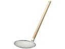 【お取り寄せ】新越ワークス TS木柄そば揚厚網21cm 揚箸 天ぷらバット ゆで麺鍋 小物 フライパン 厨房 キッチン テーブル