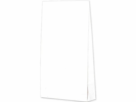 【お取り寄せ】シモジマ ヘイコー ファンシーバッグY判 白無地 100枚 #002820900 角底袋 紙袋