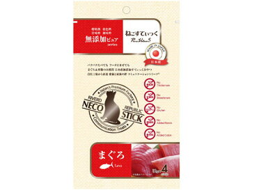 【お取り寄せ】ねこすてぃっく 無添加ピュア PureValue5 まぐろ 4本