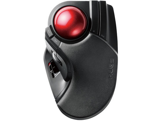 【お取り寄せ】エレコム トラックボールマウス 大玉 8ボタン 無線 M-HT1DRBK
