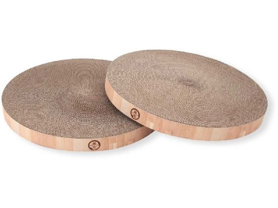 猫壱 バリバリボウルXL交換用つめとぎ2P DC-0866-2P 猫爪とぎ 爪磨き 猫 キャット用 ペット お散歩 生..