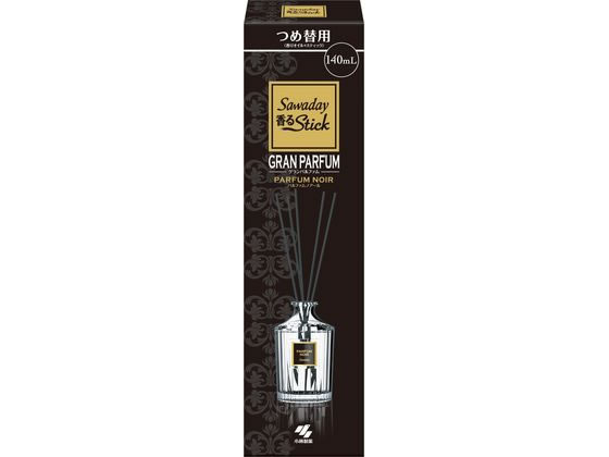 小林製薬 Sawaday香るStick グランパルファムノアール 詰替140mL 置き型タイプ 消臭 芳香剤 室内用 清掃