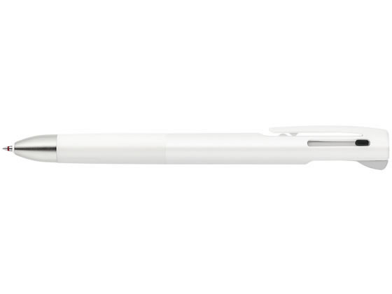 ゼブラ ブレン2+S 0.5mm 白 B2SAS88-W シャープペン付き 多色 多機能ボールペン
