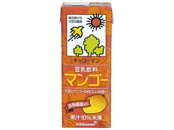 キッコーマンソイフーズ 豆乳 飲料 マンゴー 2...の商品画像