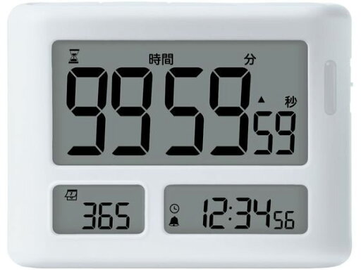 ソニック トキ・サポ めざせ合格カウントダウン タイマー 100時間 ホワイト ソニック トキ・サポ めざせ合格カウントダウン タイマー 100時間 ホワイト
