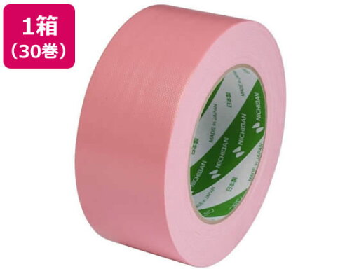 ニチバン 布粘着テープ 50mm×25m ピンク 30巻 102N11-50 ニチバン 布粘着テープ 50mm×25m ピンク 30巻 102N11-50