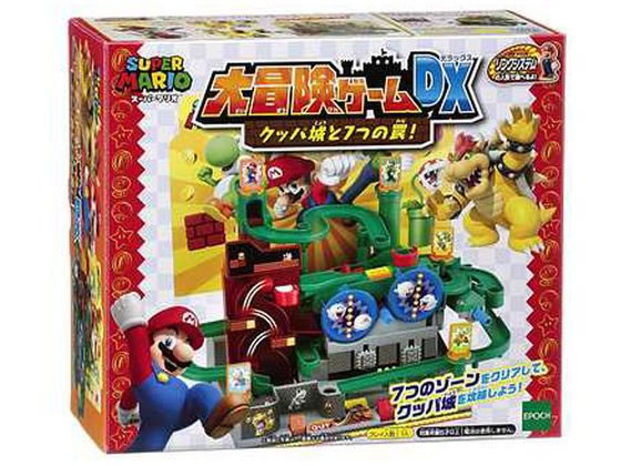 スーパーマリオ 大冒険ゲームDX クッパ城と7つの罠 ボードゲーム テーブルゲーム…