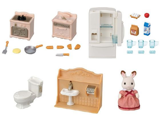 【お取り寄せ】シルバニアファミリー あそびがいっぱい!はじめての家具セット シルバニアファミリー 人形 ぬいぐるみ おもちゃ ホビー ゲーム 誕プレ