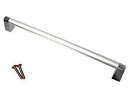 【お取り寄せ】アイワ アルミパイプハンドル シルバー 角座 210mm AP-437C カク210 取手 つまみ 建築金物 土木 建築資材