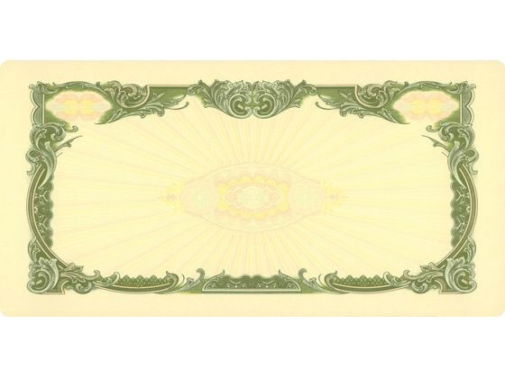 【お取り寄せ】日本法令 株券定型判草色(飾り枠のみ) 株券11(新) 総務 庶務 法令様式 ビジネスフォーム ノート