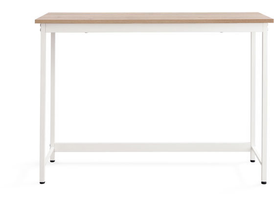 【お取り寄せ】アイリスオーヤマ ベーシックデスク W1000×D400 ライトナチュラル×ホワイト [2]