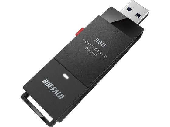 バッファロー USB3.2(Gen1) ポータブルSSD 250GB スティック型 ハードディスクドライブ PC用ドライブ リーダー PC周辺機器