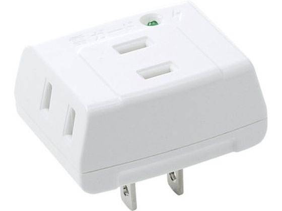 ~2 Holes - 【お取り寄せ】サンワサプライ 雷ガードタップ 2P 3個口 TAP-SP224 電源タップ OAタップ 配線パーツ 家電