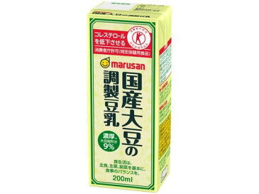 マルサンアイ/国産大豆の調整豆乳 200mL
