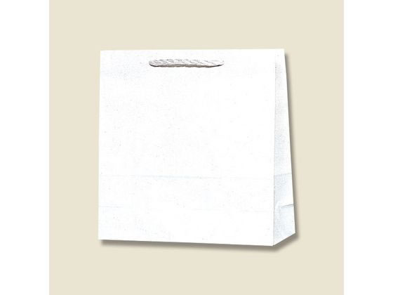 【商品説明】袋本体の穴に通した手紐を結んで取り付けたタイプの手提げ紙袋です。口を内側に折り返し、ボール紙を挟んで強度を持たせています。正面の見た目がほぼ正方形のオールマイティモデル。汎用性の高い白無地。【仕様】●サイズ：幅320×マチ115×高330mm●材質：片艶クラフト紙120g●手紐：PP紐白●注文単位：1束（50枚）【備考】※メーカーの都合により、パッケージ・仕様等は予告なく変更になる場合がございます。【検索用キーワード】シモジマ　しもじま　SHIMOJIMA　へいこー　HEIKO　紙手提げ袋　紙手提袋　手提げ紙袋　てさげぶくろ　包装資材　ギフトバッグ　幅320mm　マチ115mm　高さ330mm　片艶クラフト紙120g　PP紐白　1束　50枚　白無地　白無地　丸紐手提袋　無地　手提袋　紙手提袋（丸紐）結婚式などの引き出物にぴったり！！結婚式などの引き出物にぴったり