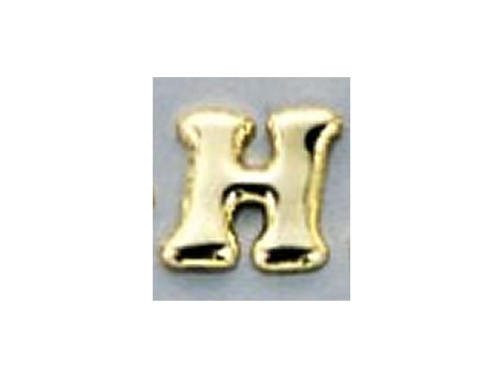 【お取り寄せ】光 ゴールド切文字 大 H ABG20-H サインステッカー 案内板 サインプレート フロアシール サイン POP 掲示用品