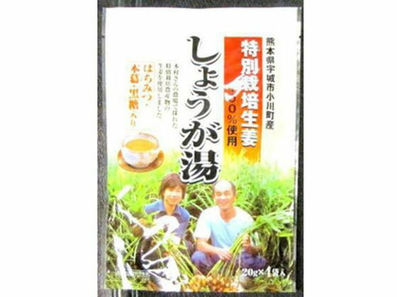 【お取り寄せ】イトク食品 特別栽培 しょうが湯 20g 4袋 健康食品 バランス栄養食品 栄養補助