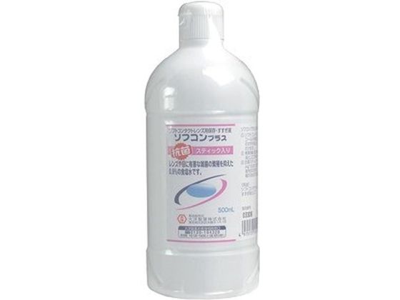 【商品説明】レンズや目に有害な雑菌の繁殖をおさえた0．9％の食塩水です。【仕様】●内容量：500ml●保存方法◆直射日光を避け、開封後は密栓して、なるべく冷蔵庫等の冷所で保管してください。◆小児の手の届かないところに保管してください。●使用方法［キャップのあけ方］指の腹部で押し上げるように開けてください。［注意］爪をかけて持ち上げると爪を傷つけるおそれがあります。（1）ボトルの真ん中を両手で持ち、つぶす。（2）しっかりと押さえ込んだ後、空気が入らないようにキャップをしめ、廃棄する。●使用上の注意≪定められた使用法を守ること≫◆直射日光を避け、開封後は密栓して、なるべく冷蔵庫等の冷所で保管してください。◆キャップ、ビンの口等は、清潔に取り扱いの上、なるべく早くご使用ください。◆他の容器に入れたものは、元に戻さないでください。◆レンズのすすぎ・保存に使った液は、再度使用しないでください。◆コンタクトレンズのケア以外の目的で使用しないでください。◆使用期限の過ぎたものは使用しないでください。◆もし目に刺激を感じたり、異常を感じたときは、使用を中止し、医師又は薬剤師にご相談ください。●商品の説明○ソフトコンタクトレンズのコールド消毒及び煮沸消毒後のすすぎ液としても、煮沸消毒・蛋白除去の酵素溶解液としてもご利用いただける0．9％の食塩水です。○開封後も抗菌スティックの効力により、クリーンな状態をキープ。（レンズを消毒するものではありません。）【備考】※メーカーの都合により、パッケージ・仕様等は予告なく変更になる場合がございます。【検索用キーワード】タイヨウセイヤク　たいようせいやく　ソフコンプラス　そふこんぷらす　コンタクト剤　1本　500ml　ソフト　アイケア　コンタクトケア用品