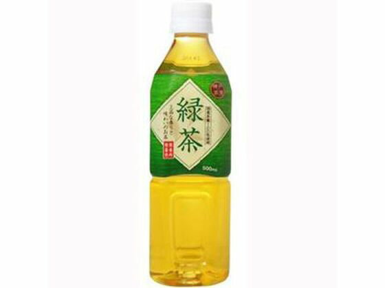 【お取り寄せ】富永貿易 神戸茶房 緑茶 500mL ペットボトル 小容量 お茶 缶飲料 ボトル飲料