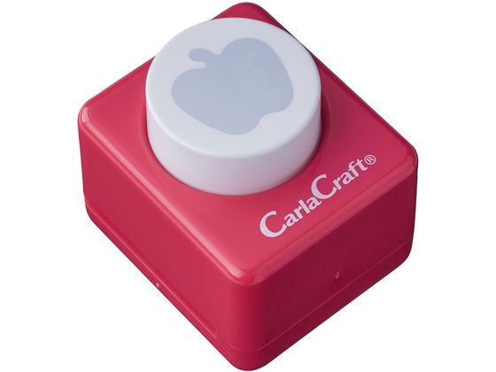 【お取り寄せ】カール事務器 ミドルサイズ クラフトパンチ CP-2 リンゴ 小型 中型 パンチ
