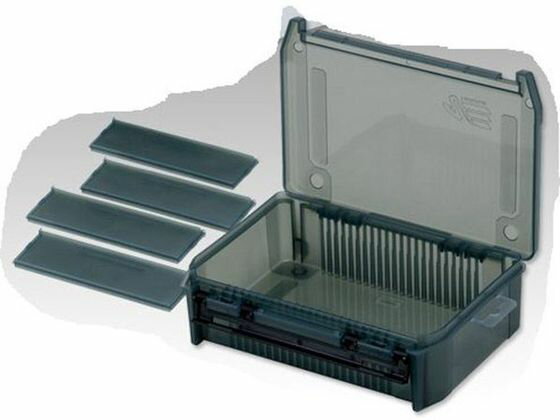 【お取り寄せ】明邦化学工業 VS-800NDDM スモークBK バッグ バッカン ケース 収納ケース 収納用品 釣り具 アウトドア