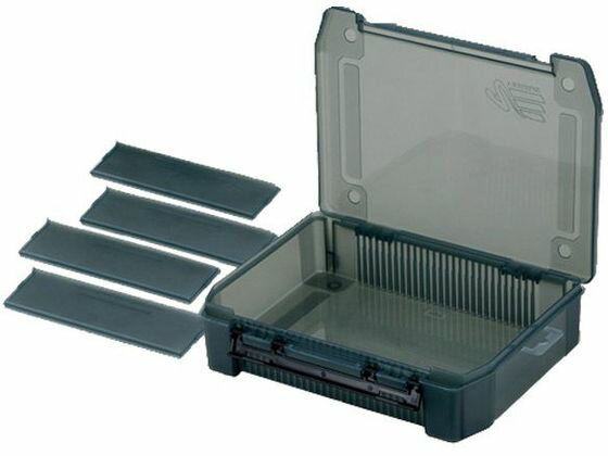 【お取り寄せ】明邦化学工業 VS-1200NDDM スモークBK バッグ バッカン ケース 収納ケース 収納用品 釣り具 アウトドア