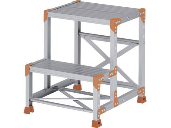 【お取り寄せ】ピカ 作業台 FGN型 2段W500×D400×H600 FGN-2560