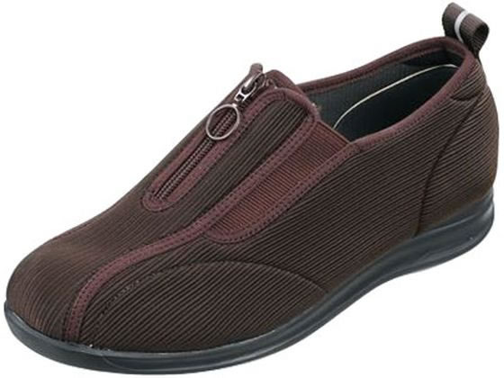 【お取り寄せ】広島化成 ピタ楽エムダー M915 紳士用 ダークブラウン 25.0cm 室内履き リハビリシューズ 看護 医療