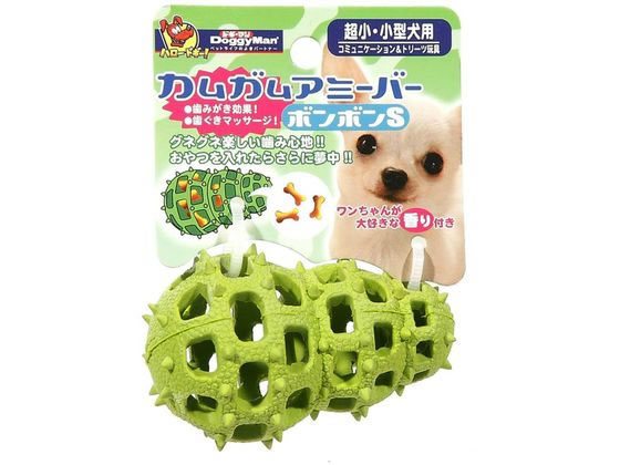 【お取り寄せ】ドギーマンハヤシ カムガムアミーバー ボンボン S 運動器具 おもちゃ 犬用 ドッグ ペット デイリー