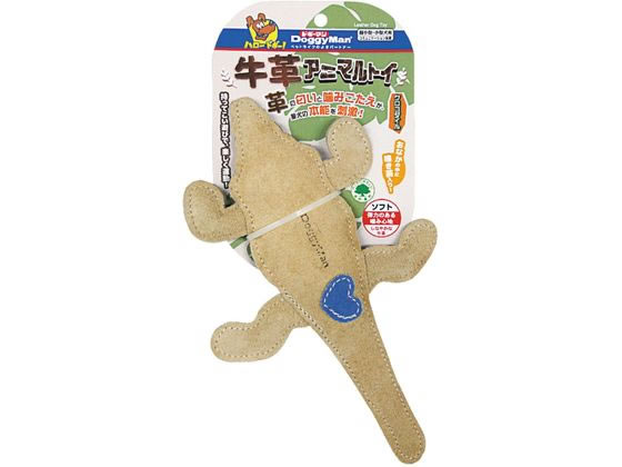 【お取り寄せ】ドギーマンハヤシ 牛革アニマルトイ クロコダイル 運動器具 おもちゃ 犬用 ドッグ ペット デイリー