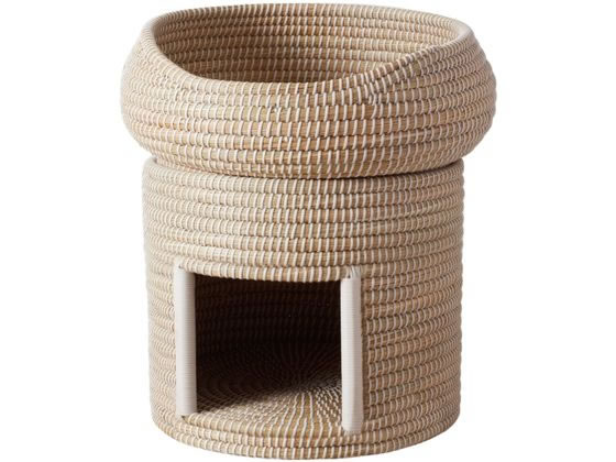 【お取り寄せ】ドギーマンハヤシ にゃんこのちぐら なかよし2段ちぐら 夢 猫 キャット用 ペット お散歩..