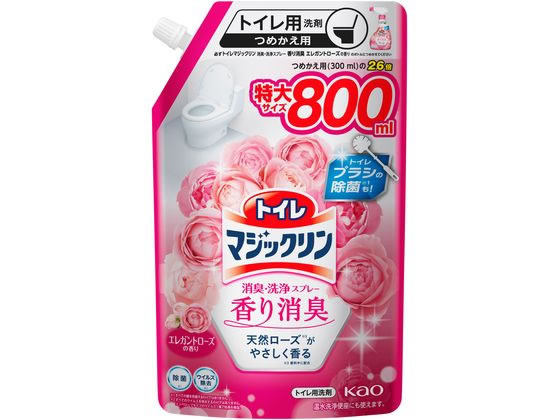 KAO トイレマジックリン消臭洗浄スプレー 香り消臭 詰替 800mL 1