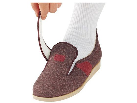 【お取り寄せ】徳武産業 ダブルマジックII雅 1027 あずき LL 片足 左足