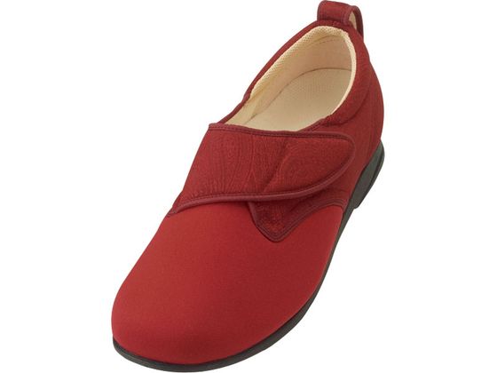 【商品説明】ストレッチ素材で足ゆびラクラク。ワンタッチで脱ぎ履きらくらく。前足部はストレッチ素材で適度の伸び感。グリップ性を高めた靴底でお散歩にも。黒とワインはペイズリー柄。紫とベージュは木の葉柄。【仕様】●サイズ：23.0〜23.5cm、ワイズ／3E●重さ：約170g（片足Lサイズ）●材質：表・内側／ポリエステル100％、底材／合成底（EVA：ゴム）●生産国：中国●手洗い可●抗菌加工、防臭加工、撥水加工●屋外＆室内用●男女兼用【備考】※メーカーの都合により、パッケージ・仕様等は予告なく変更になる場合がございます。【検索用キーワード】徳武産業　とくたけさんぎょう　靴　シューズ　リハビリ靴　リハビリシューズ　介護シューズ　介護靴　屋外履き　屋外用　外出用　室内履き　室内用　屋外屋内両用　Lサイズ　ワインレッド　ワイン　赤　あか　アカ　レッド　23．0cm　23．5cm　23cm　男女兼用　歩行関連用品　片足用　片足専用　かたあし　カタアシ　1個　右足用　右足専用　ウイングストレッチ　ウィングストレッチ　ういんぐすとれっち　介援隊　かいえんたい　カイエンタイ　303531　W1475　1102　ウエア・シューズ・グッズ　リハビリシューズ