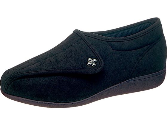 【お取り寄せ】アサヒシューズ 快歩主義 L011 婦人用 ブラック 22.5cm お出かけ用 リハビリシューズ 看..