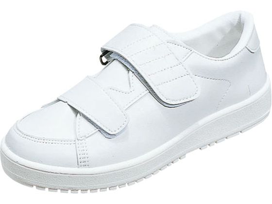 【お取り寄せ】ムーンスター Vステップ 03 男女兼用 ホワイトA 23.0cm お出かけ用 リハビリシューズ ウエア 看護 医療