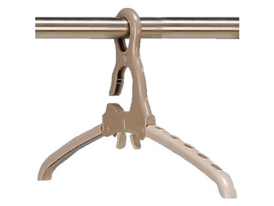 【お取り寄せ】ツウィンモール のびのびキャッチハンガー 20本組 NK-02