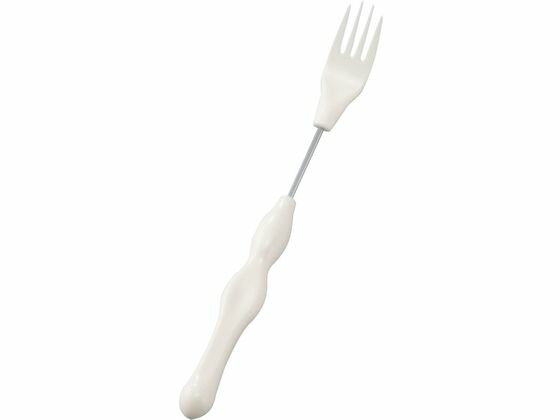 【お取り寄せ】斉藤工業 かるまげ35 フォーク小 自助具 食器 食事ケア 介護 衛生材料