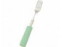 【お取り寄せ】フセ企画 曲げ曲げハンドル・シリコンスポンジ付 フォーク大 自助具 食器 食事ケア 介護 衛生